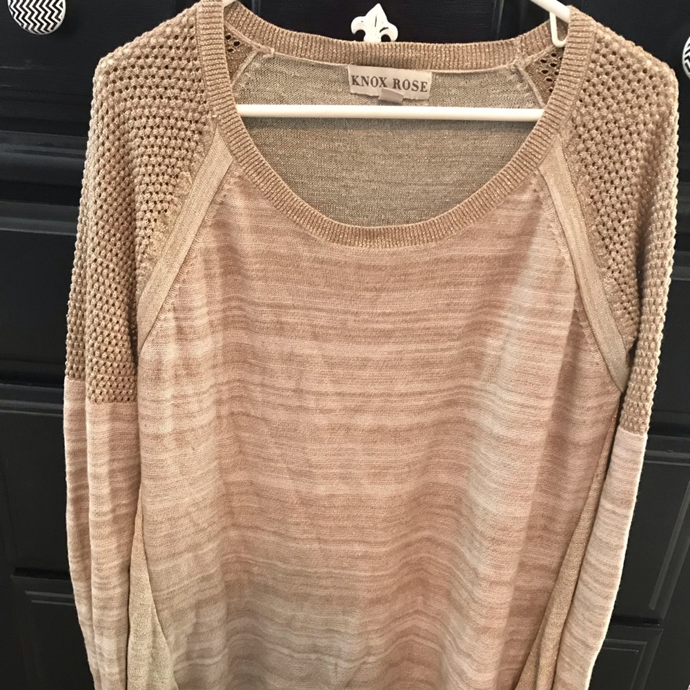 Knox Rose gold/brown sweater